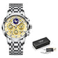 Luxury Sports Chronograph Quartz Watch