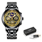 Luxury Sports Chronograph Quartz Watch