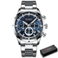 Waterproof Chronograph Wristwatch