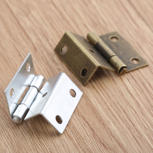 Furniture Fitting Five Hole Three Fold Iron Hinge Furniture Iron Home Improvement Plating Hardware Tool Accessories Cabinet Door