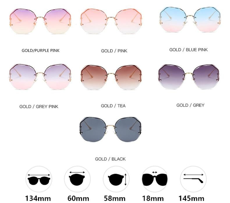 Tea Gradient Sunglasses