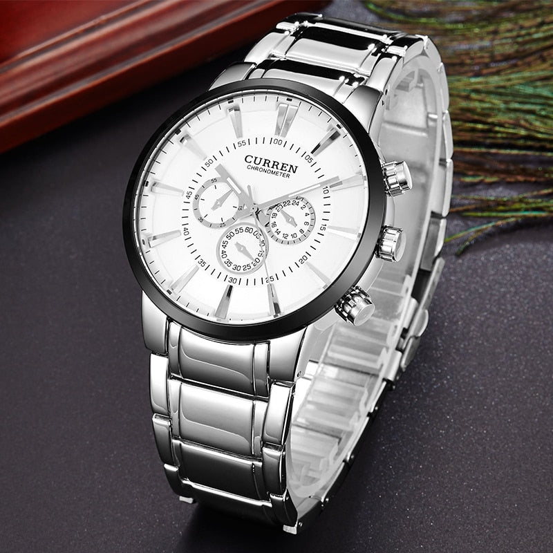 Full Steel Waterproof Watch