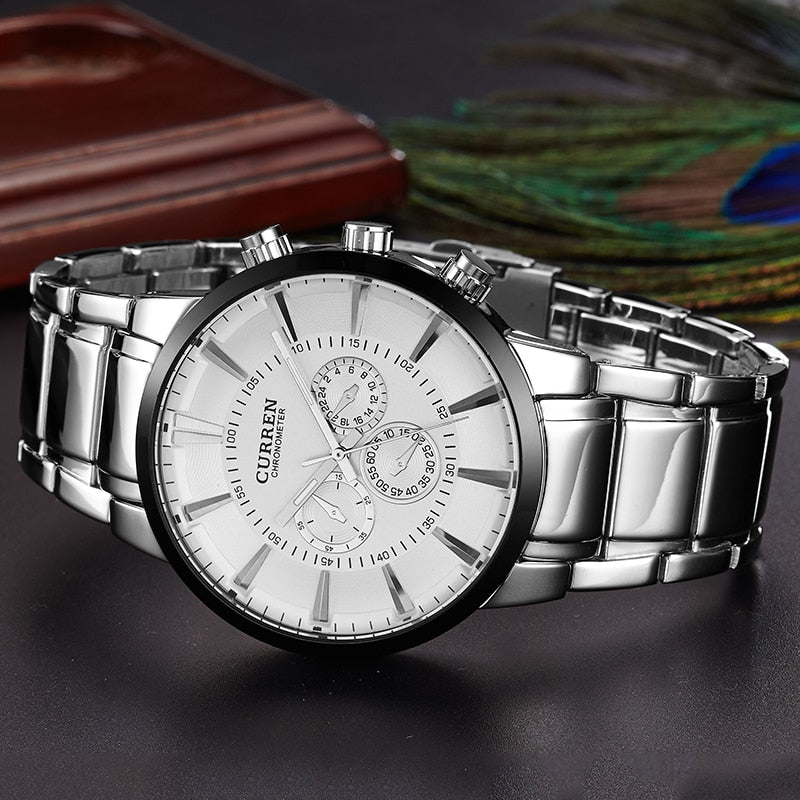 Full Steel Waterproof Watch